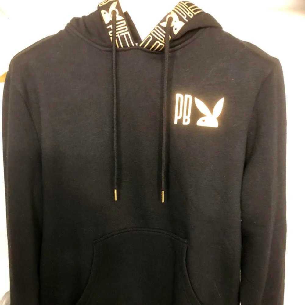 RARE LIMITED EDITION CHIC LUXURY PLAYBOY HOODIE SIZE SMALL